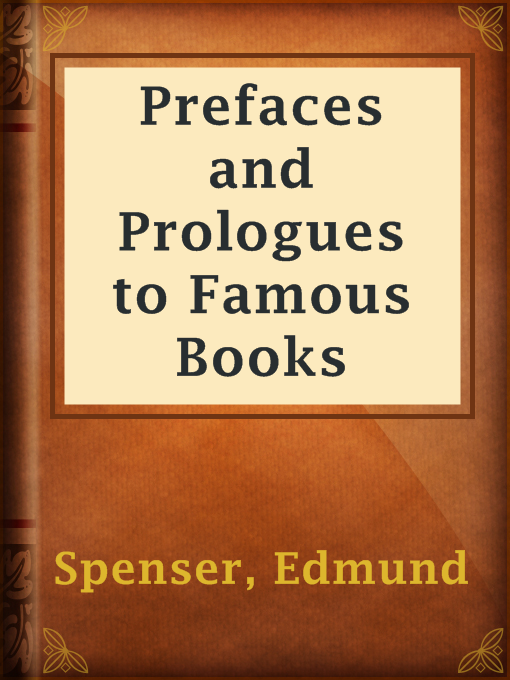 Title details for Prefaces and Prologues to Famous Books by Charles William Eliot - Available